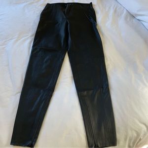 Zara leather pants size Small